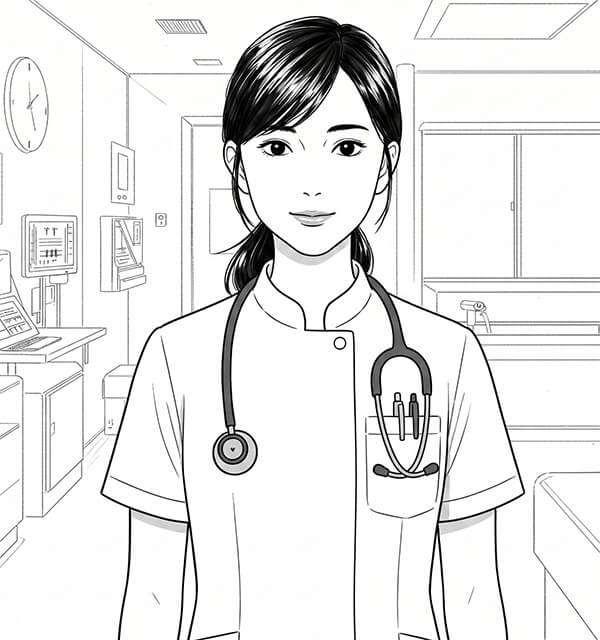 外来主任長谷川美奈子