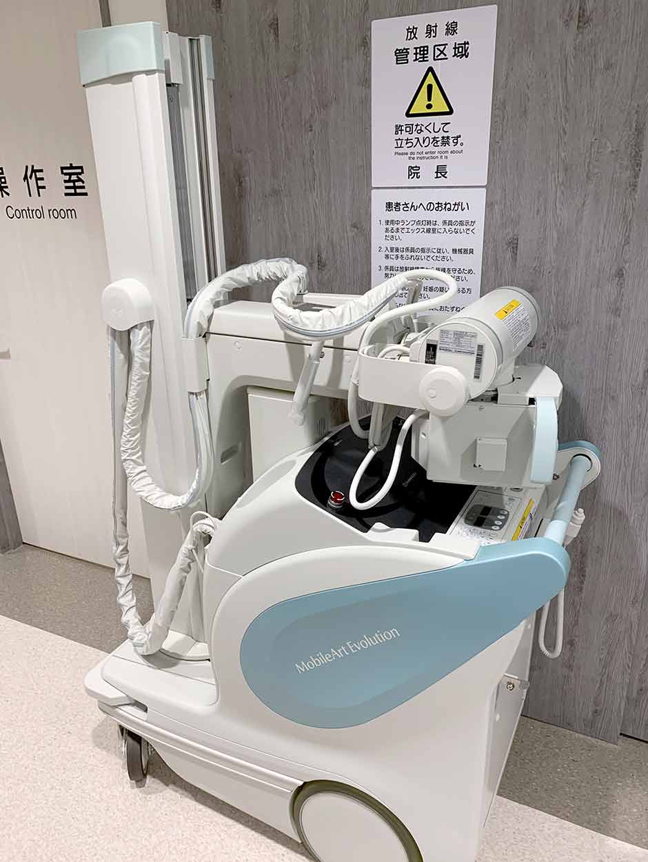 ポータブルレントゲン機器